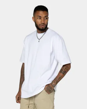 Shaka Wear Max Heavyweight Short Sleeve T-Shirt White Light Outfit