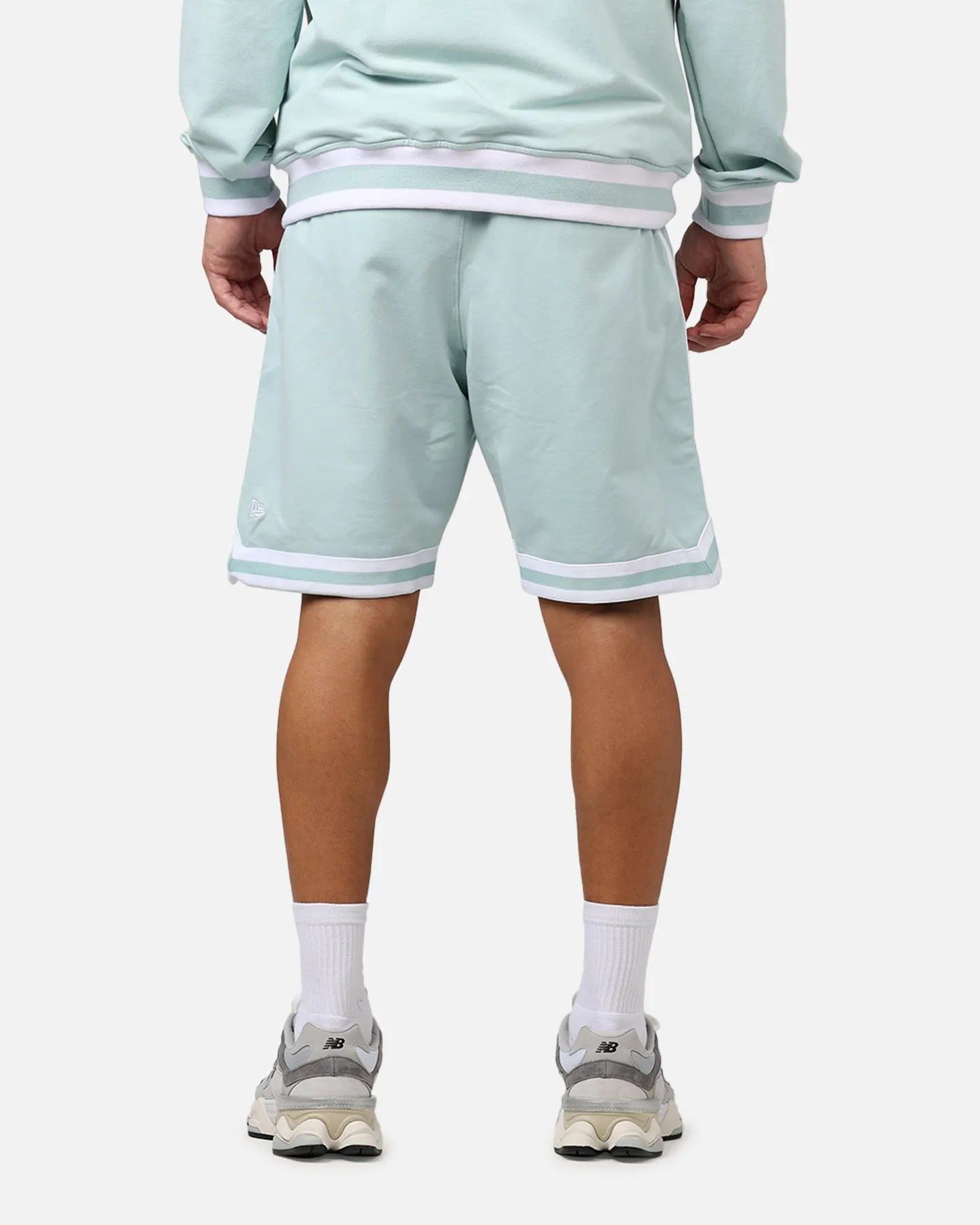 New Era Los Angeles Lakers 'Logo Select Mint' Shorts Mint/White Quick Fit