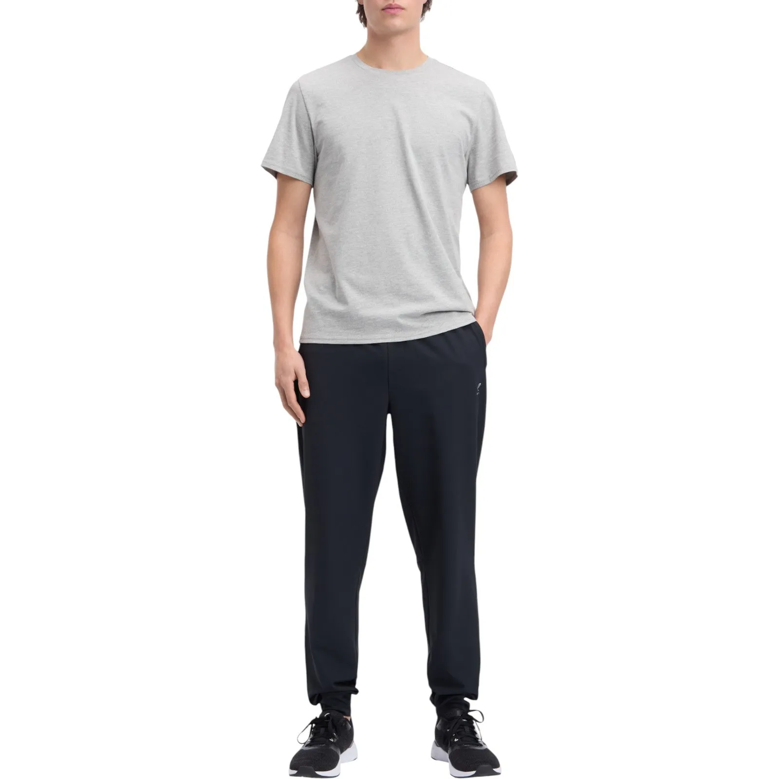 Energetics Murray Mens Pants 1/1 BLK Pants Gym Active Pants Yoga Capri