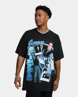 American Thrift X Seinfeld Jerry Vintage T-Shirt Washed Black Soft Design