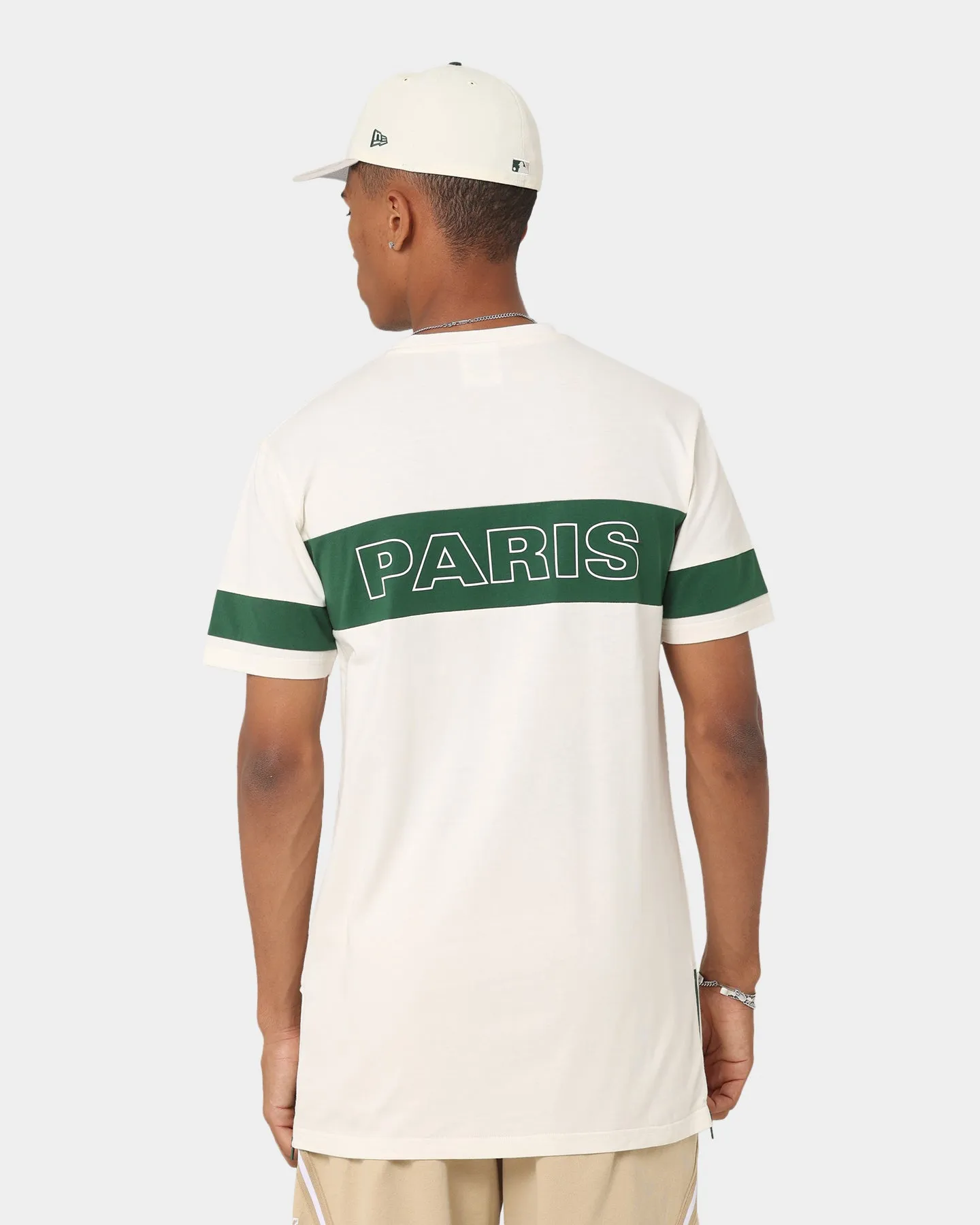 Carr?? Panneau T-Shirt Off White/Green Urban Smart