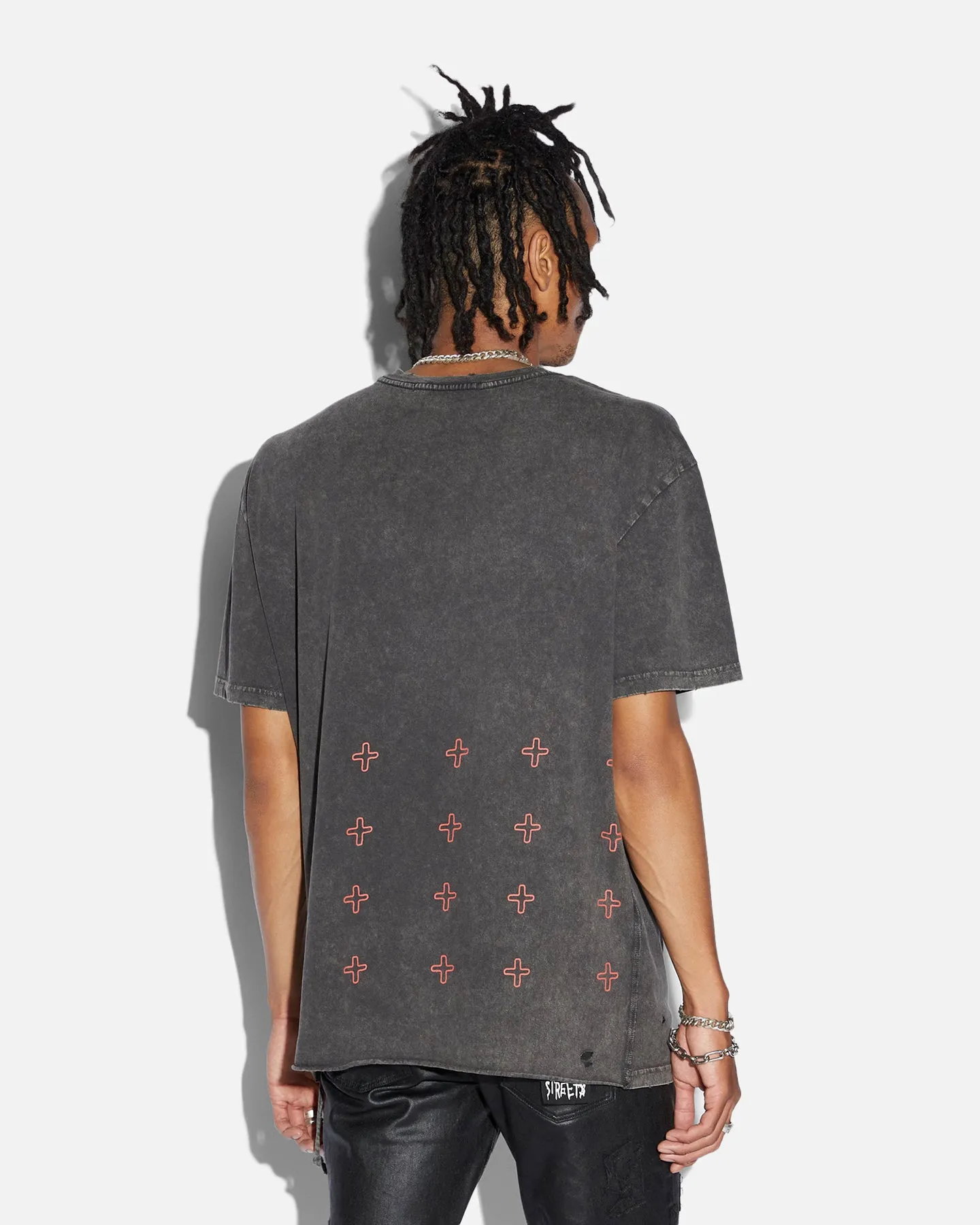 Striped modernity Ksubi X Juice Wrld Super Juice Biggie T-Shirt Black