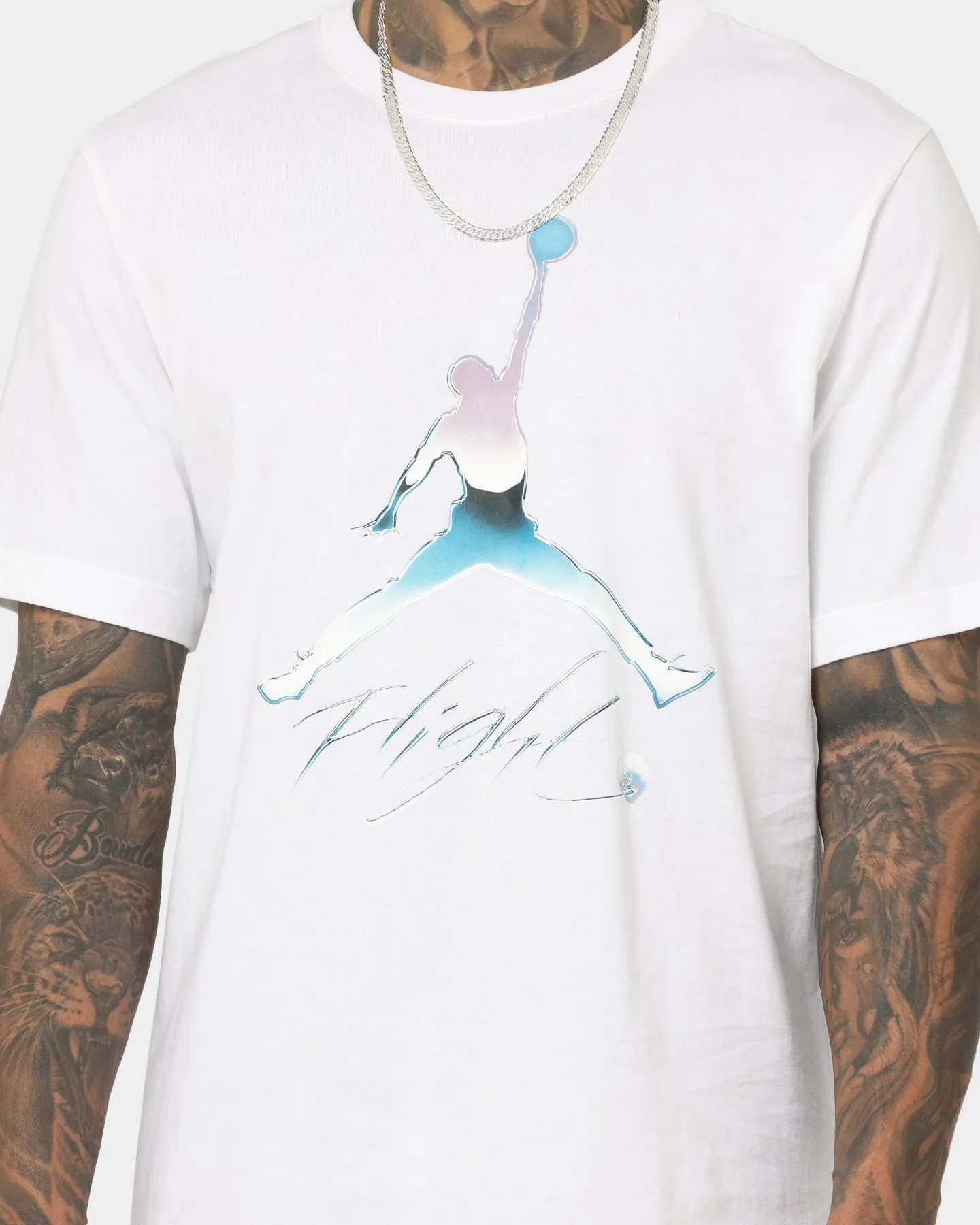 Jordan Brand Graphic T-Shirt White Athletic and Cool Sustainable production