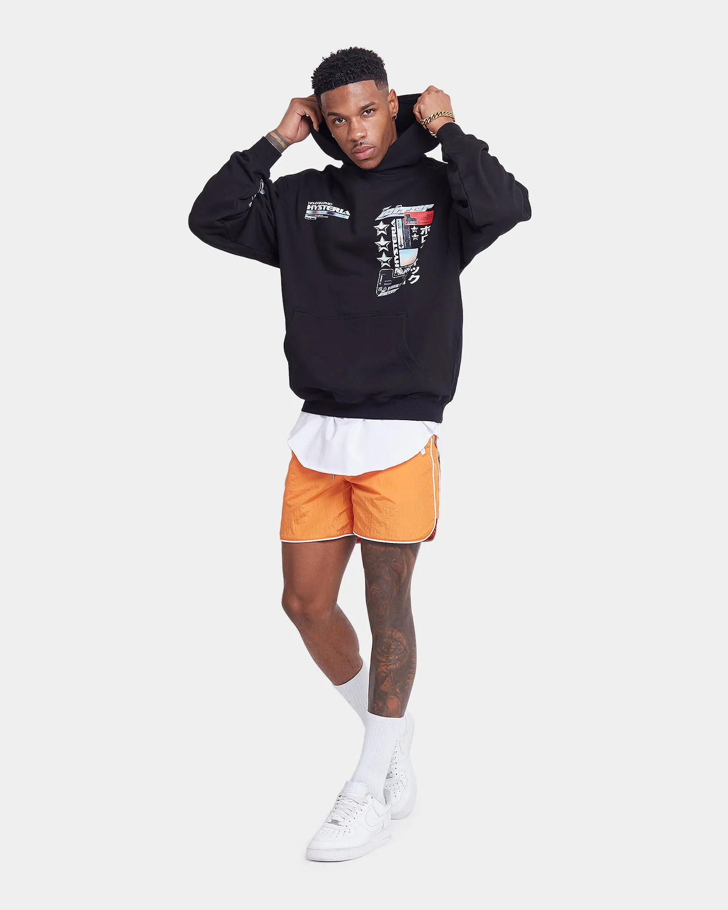 XXIII Aada Satin Shorts Copper Slimming Effect