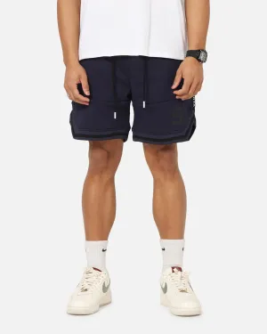 Water Resistant Saint Morta Icon X Fleece Short Indigo