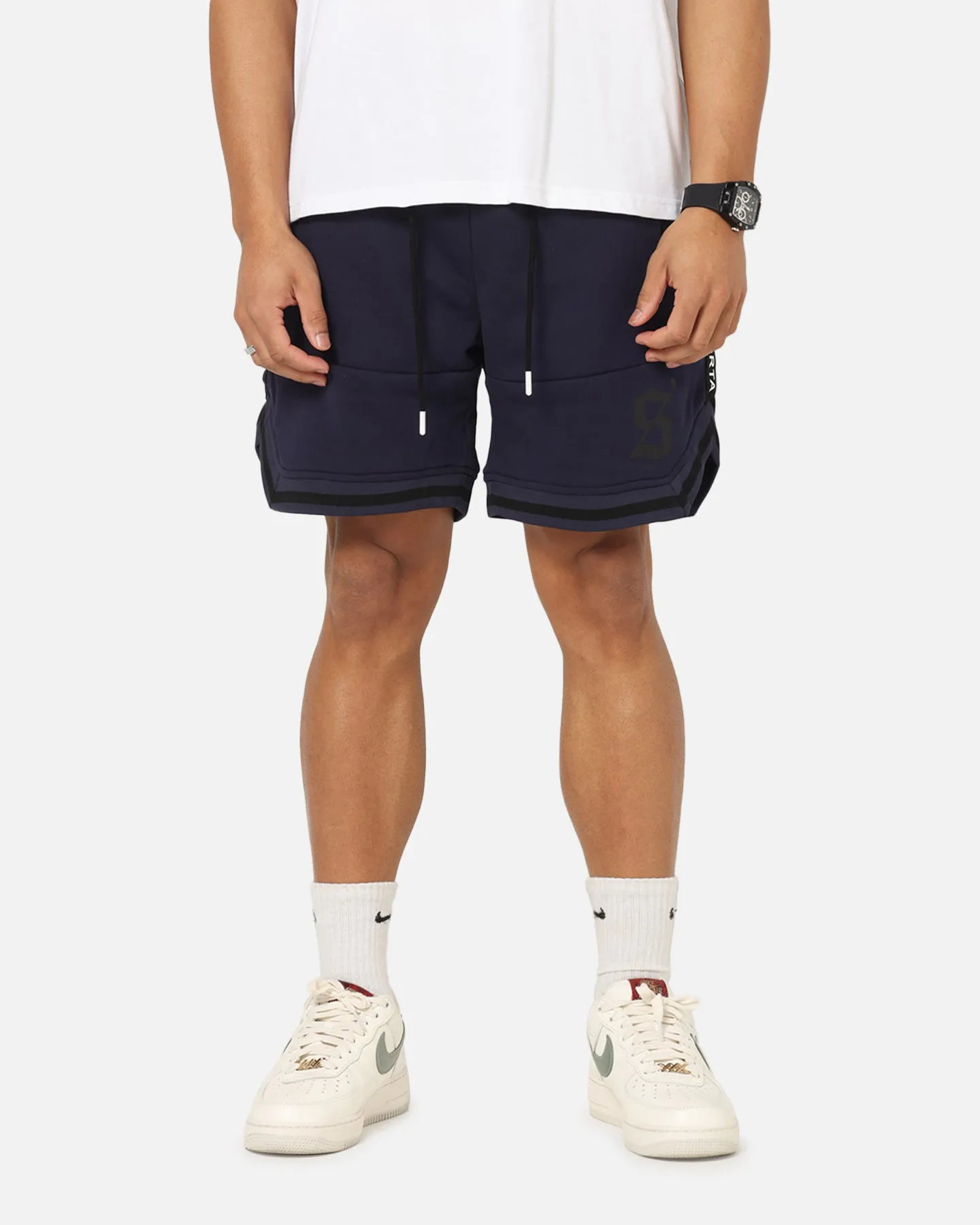 Water Resistant Saint Morta Icon X Fleece Short Indigo
