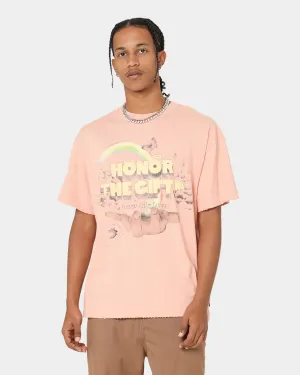 Honor The Gift Palms T-Shirt Peach Street Trend Look Timeless Fit