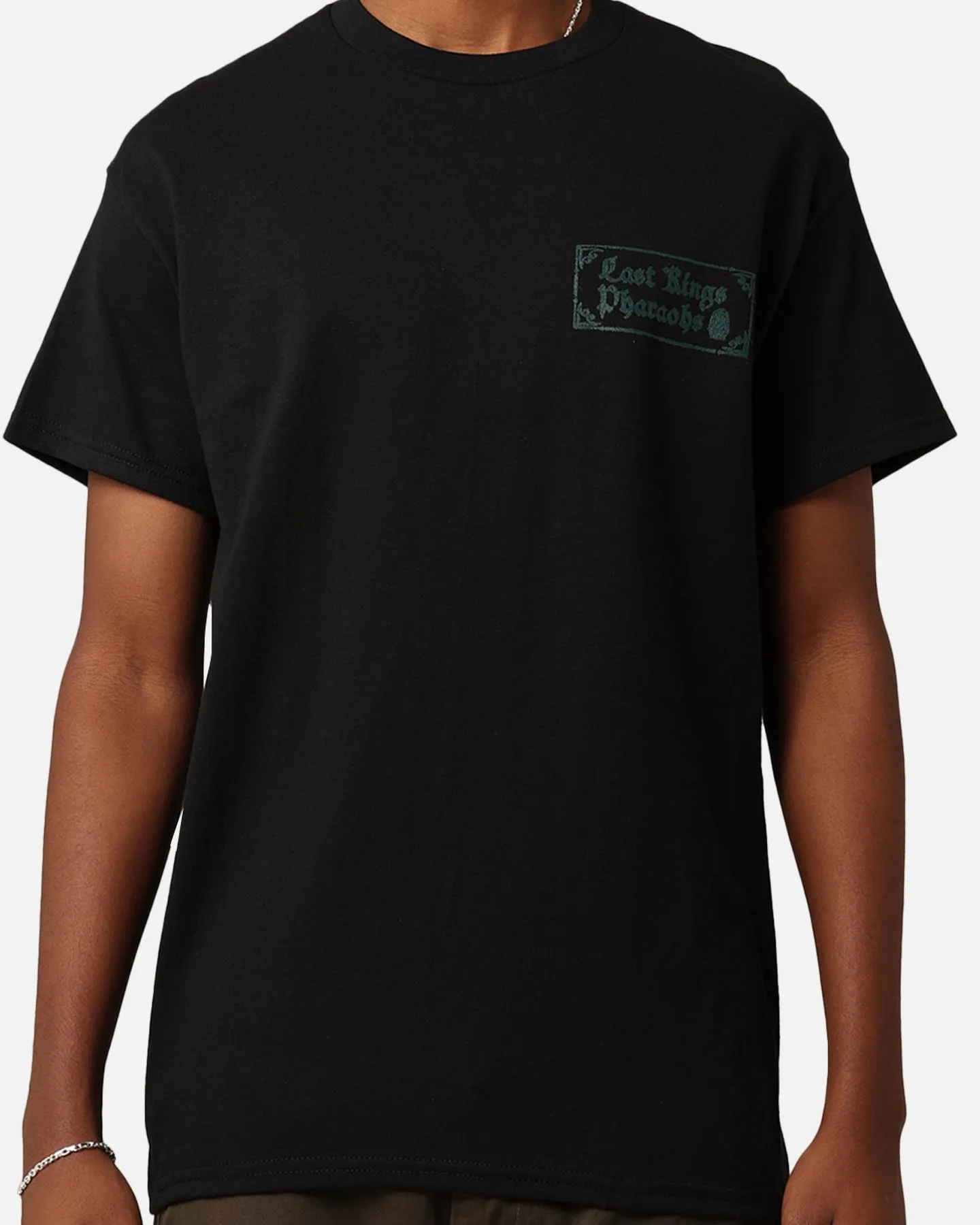 Last Kings Creeping T-Shirt Black Classic Trend Look Easy-to-Match