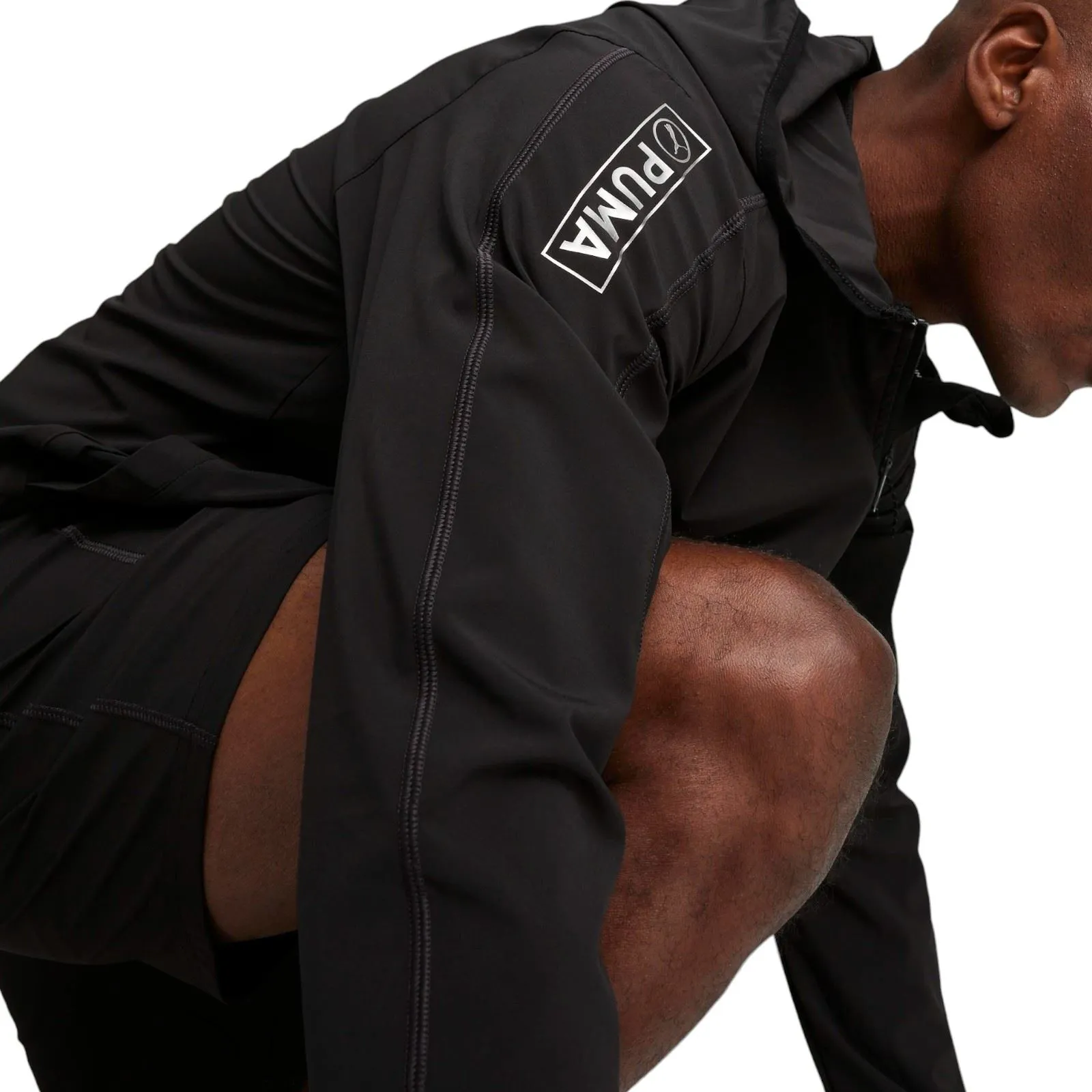 Floss Recharge Puma Flex Woven Mens Full-Zip Lightweight Jacket