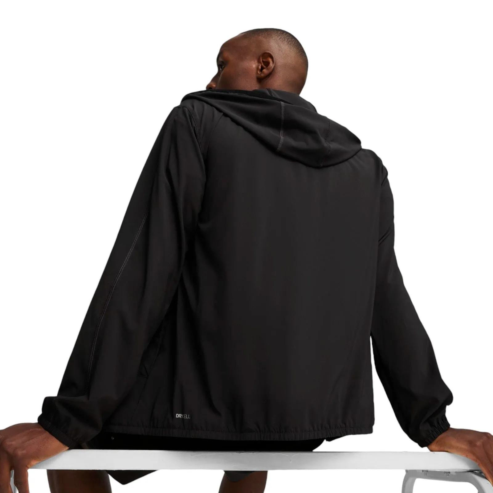 Puma Flex Woven Mens Full-Zip Lightweight Jacket Comb
