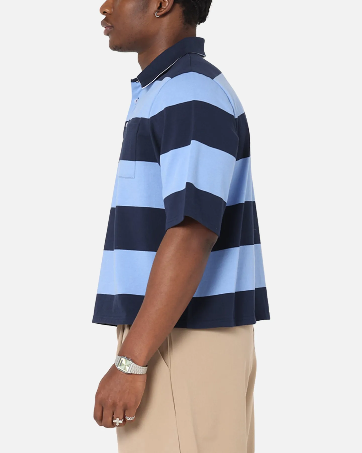 XXIII Rugby Polo T-Shirt Navy/Blue Luxe Layer