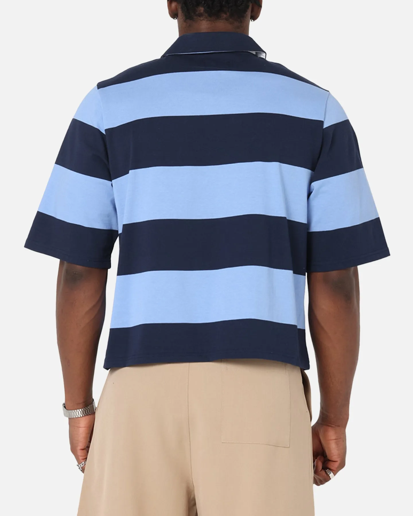 XXIII Rugby Polo T-Shirt Navy/Blue Premium Quality