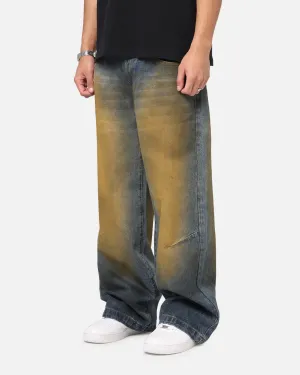 Decorative stitching Saint Morta Amplus Jeans Dirty Indigo