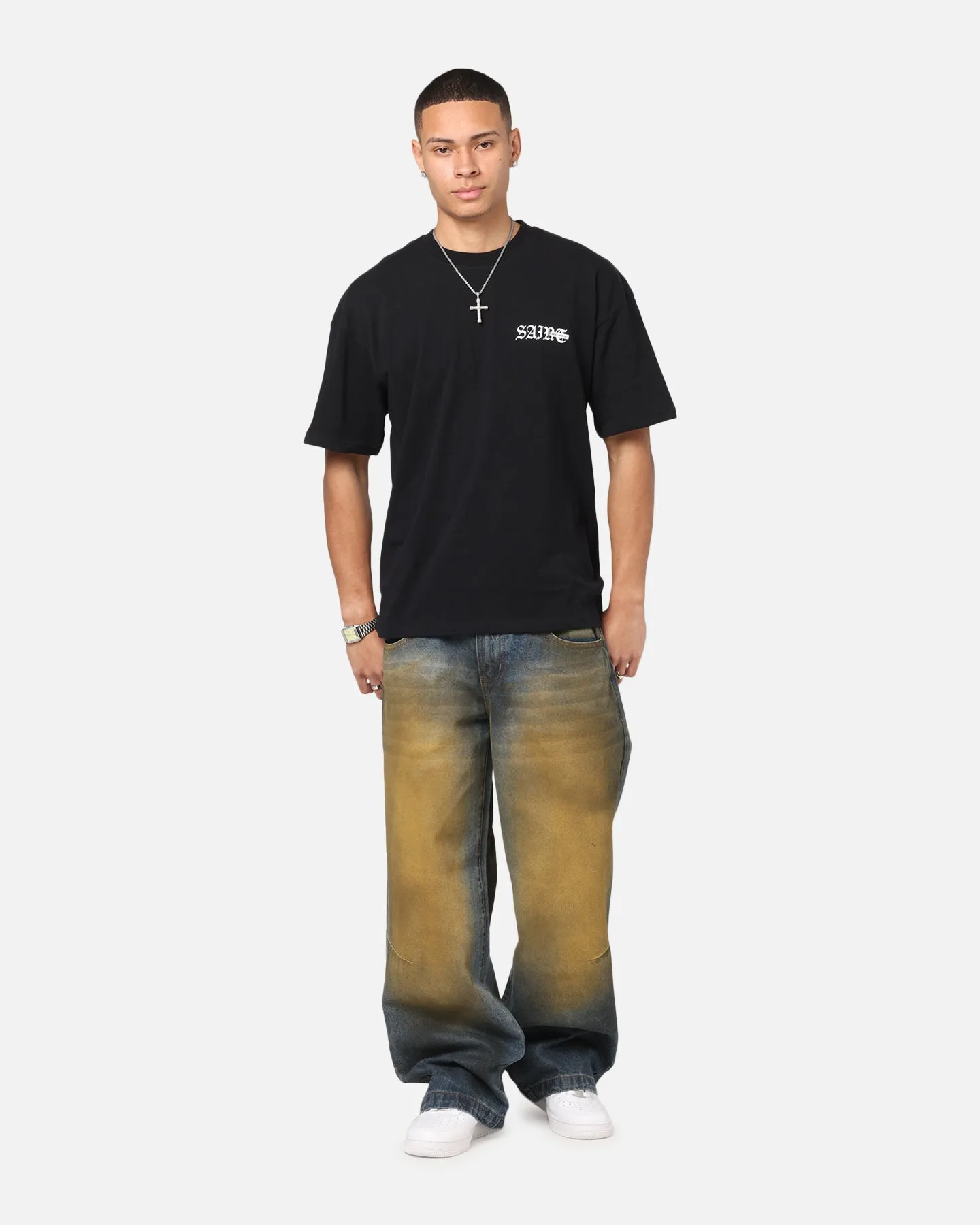 Casual Comfort Wear Saint Morta Amplus Jeans Dirty Indigo