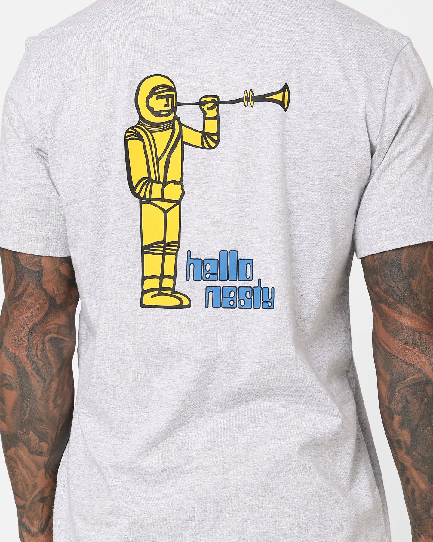 Casual Fashion Champion X Beastie Boys Logo Graphic T-Shirt Oxford Heather