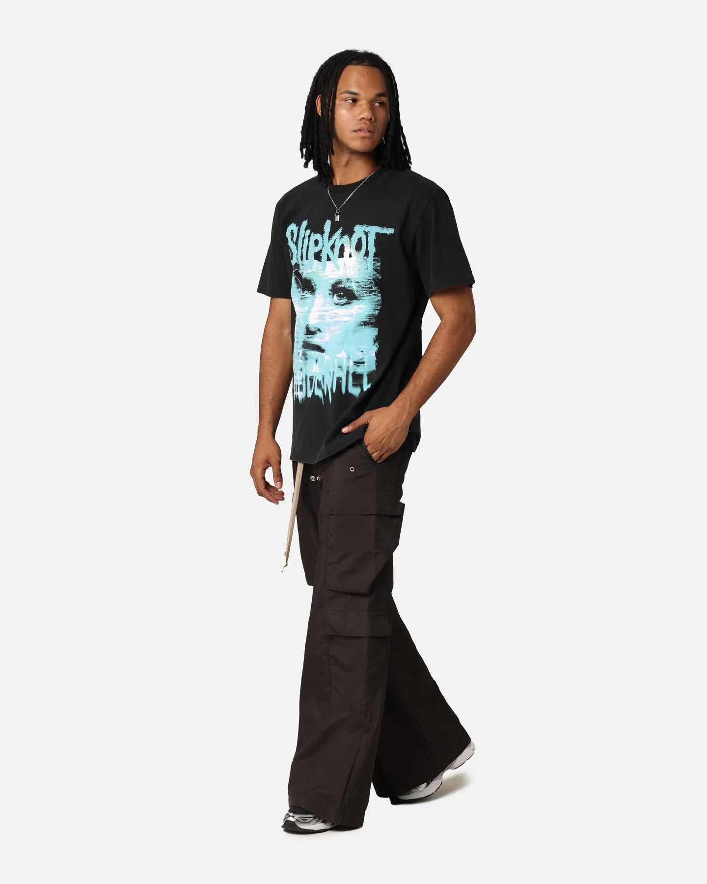 Easy Fit Wear Slipknot Adderall T-Shirt Washed Black
