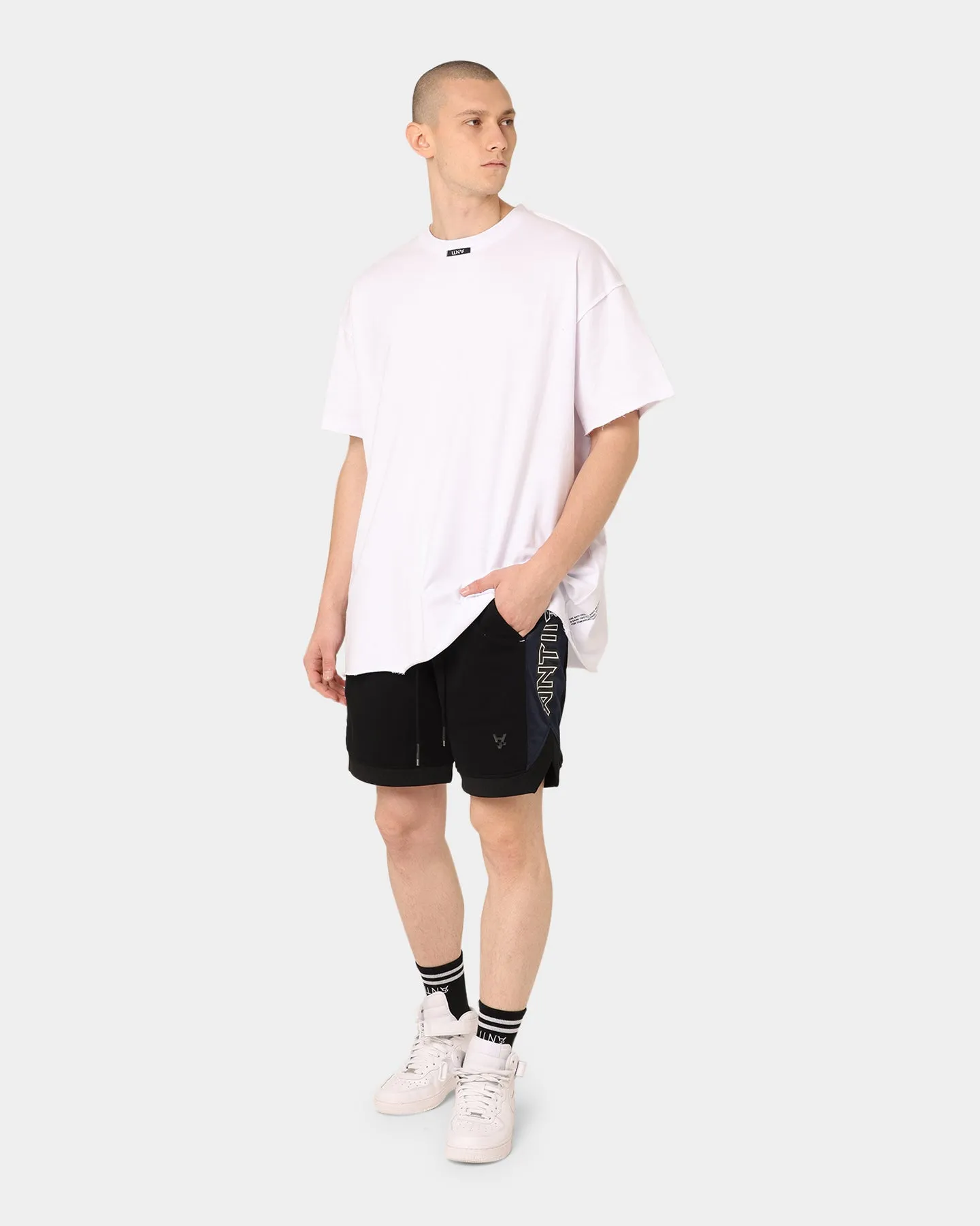 Fun Patterns The Anti Order Terminus Shorts Black/Navy