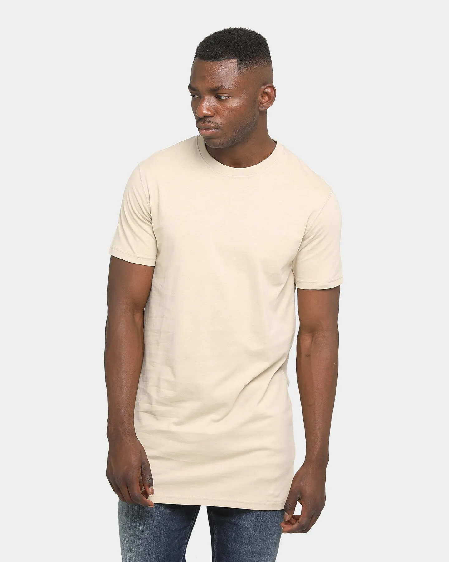 Oversized Cut Everyday Fashion Look Well Made Legacy Tall T-Shirt V2 Tan