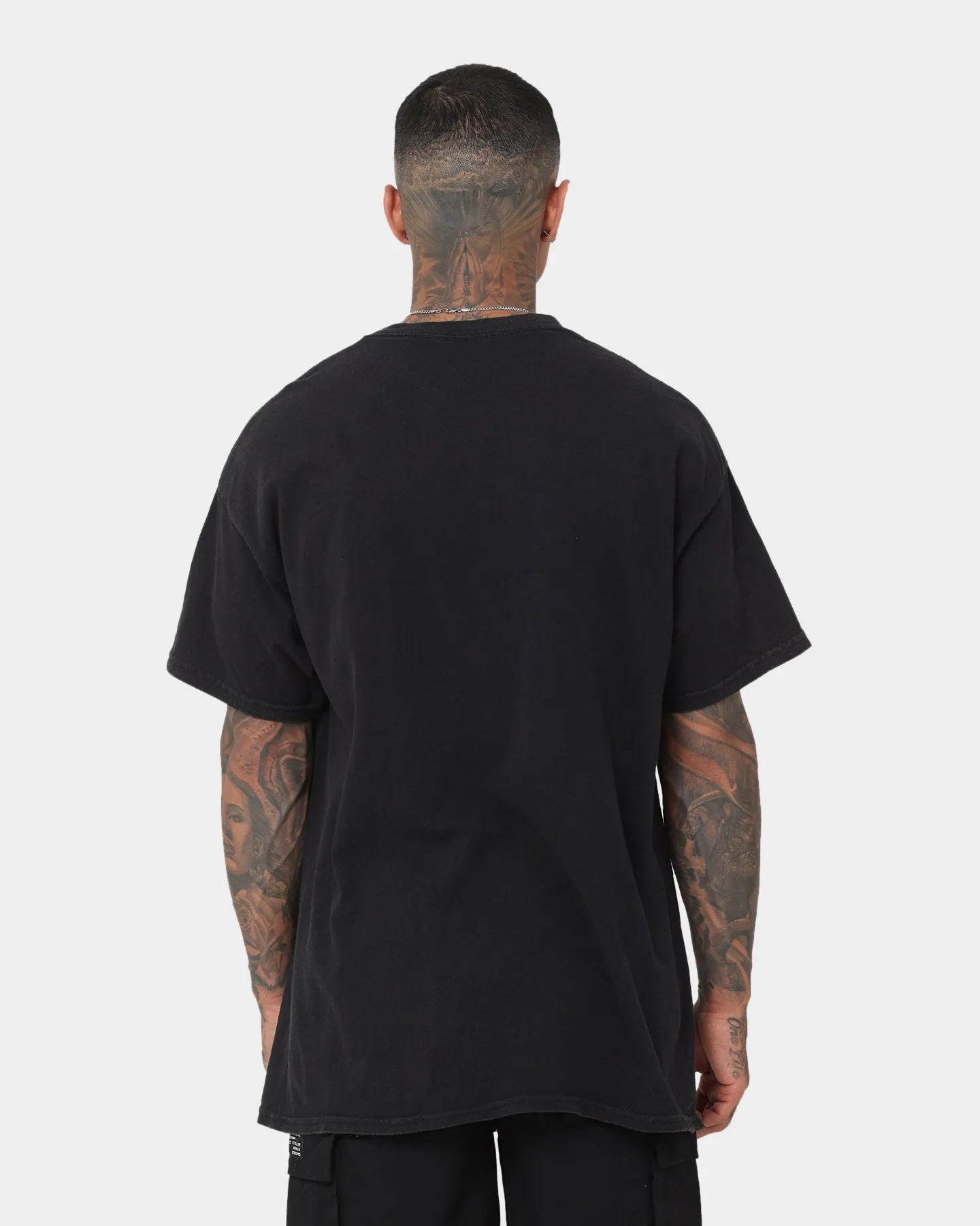 Goat Crew X DC Batman Metal Vintage T-Shirt Black Wash Casual Vibe Wear Seasonal Outfit