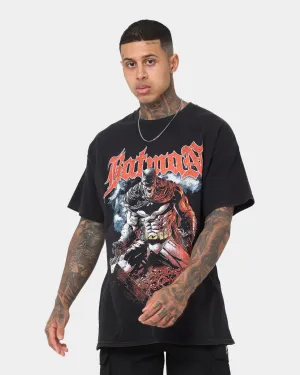 Goat Crew X DC Batman Metal Vintage T-Shirt Black Wash Urban Smart Comfort Apparel