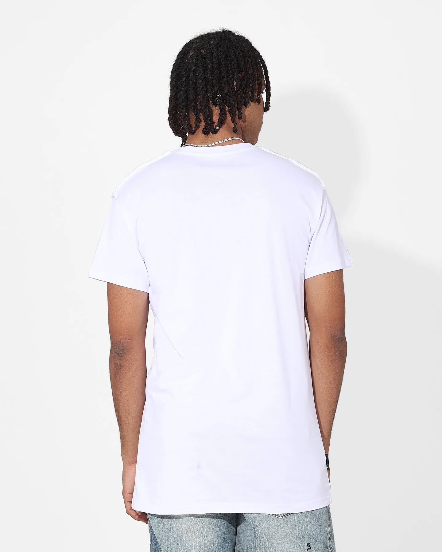 Seasonal Comfort Laser Cut Edges Saint Morta Torrent Lafayette T-Shirt White/Black