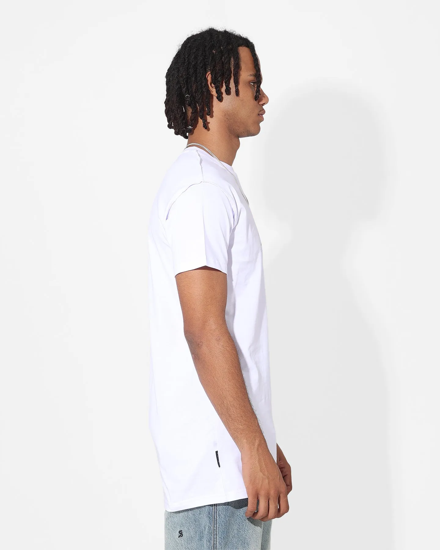 Saint Morta Torrent Lafayette T-Shirt White/Black Lightweight Design