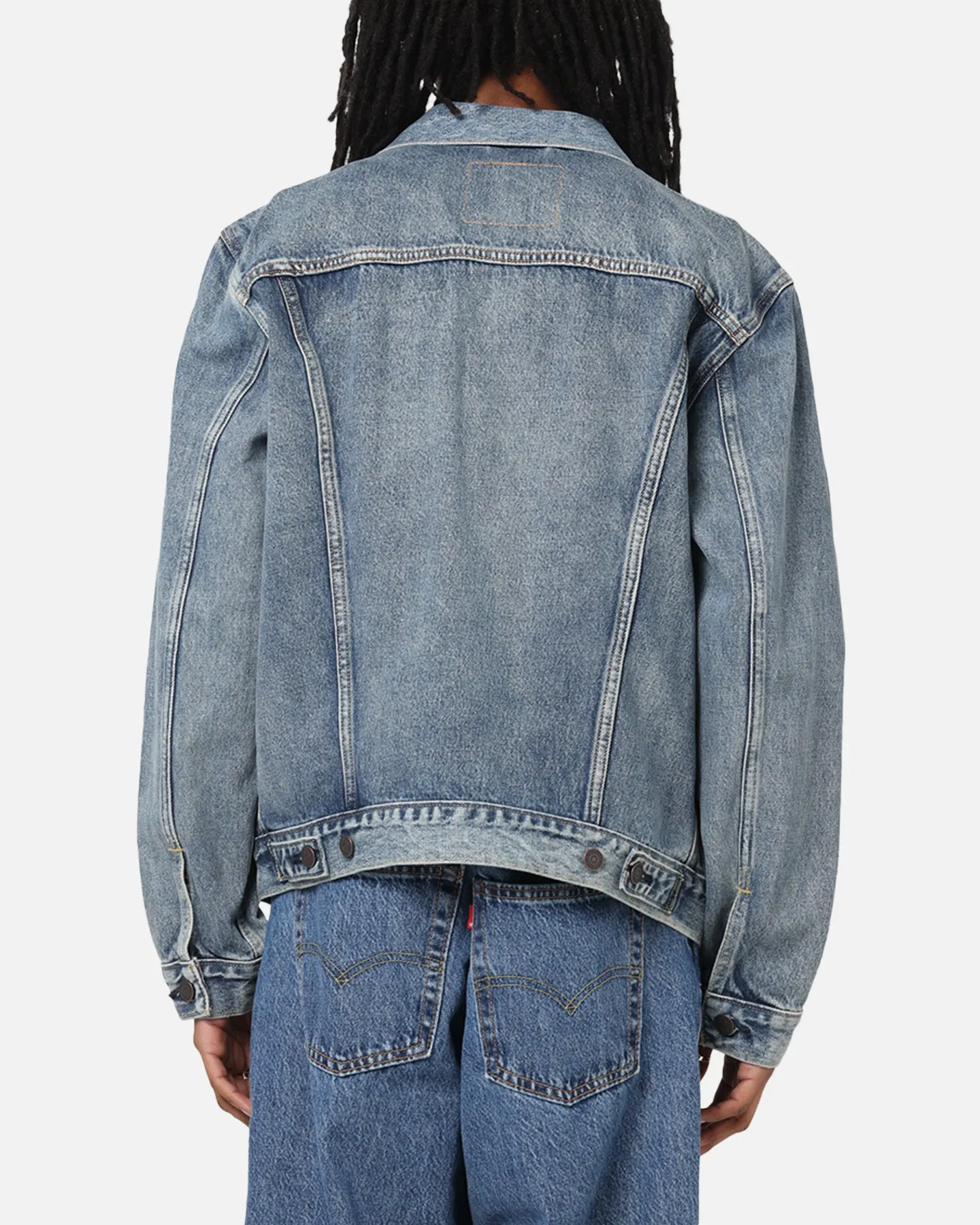 Levi Strauss And Co Denim Trucker Jacket Sky Weather Ready Airflow channels