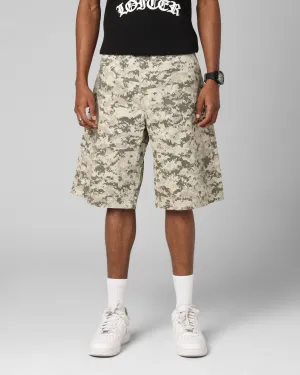 MoistureWickingLining Loiter F-16 Denim Jorts Digi Camo