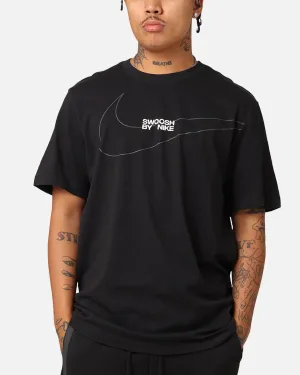 Ruffled edges Nike Sportswear Liberty Big Swoosh T-Shirt Black