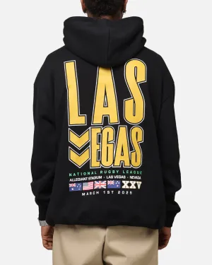 Lion like Bleacher Athletic NRL 2025 Las Vegas Round Hoodie Black