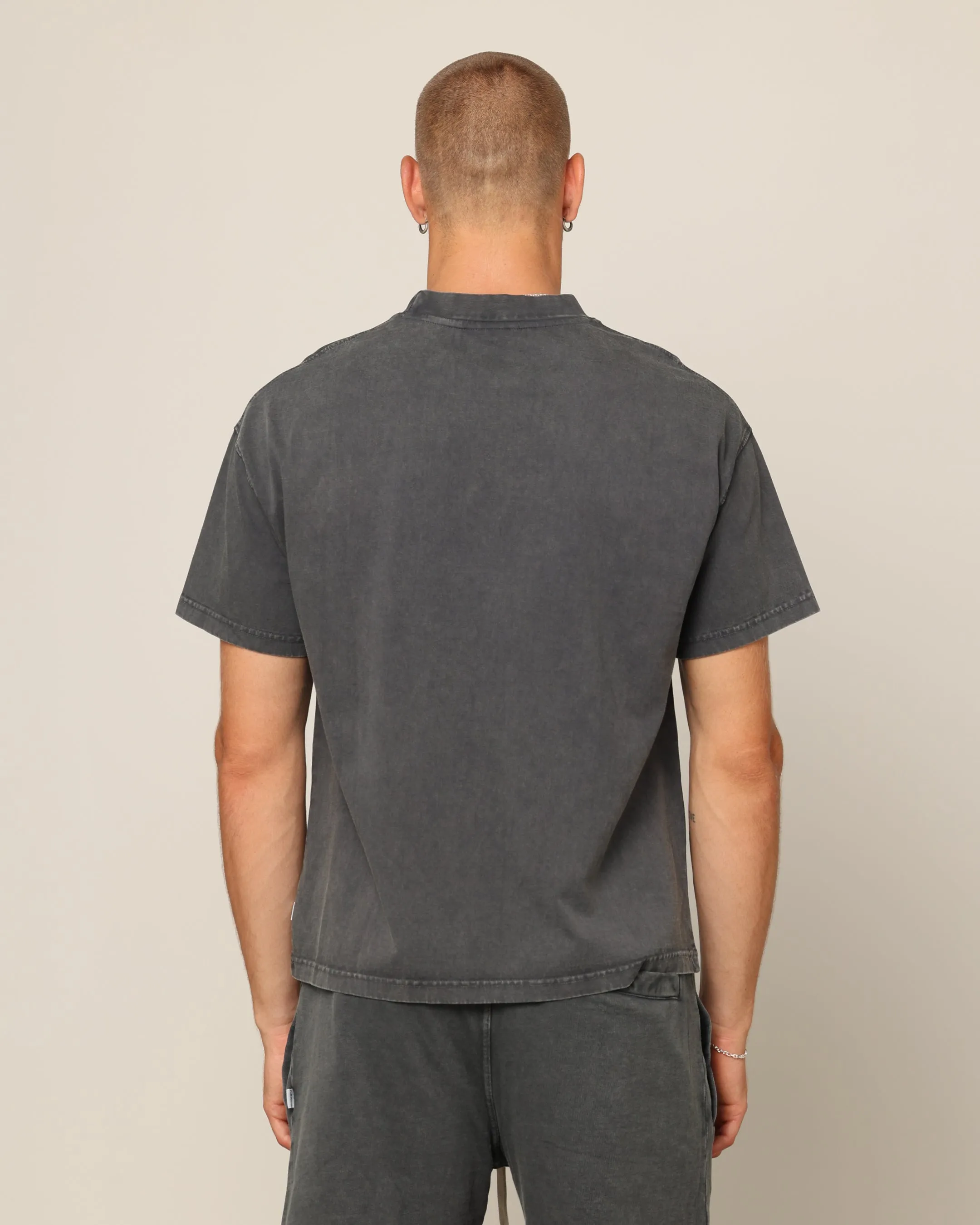 Breathable fabric Outdoor Outfit Style Carr?? Blanc T-Shirt Vintage Grey