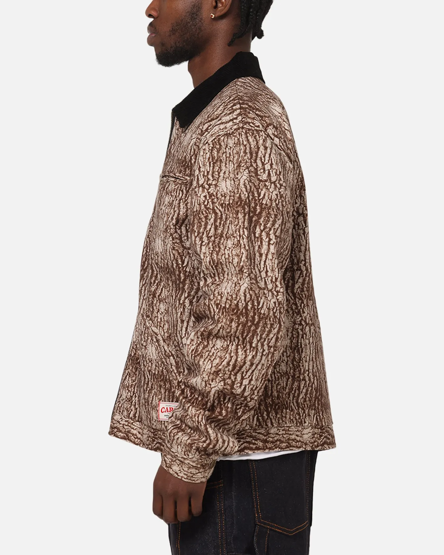 Outdoor Look Carre Canvas Jacket Tree Bark