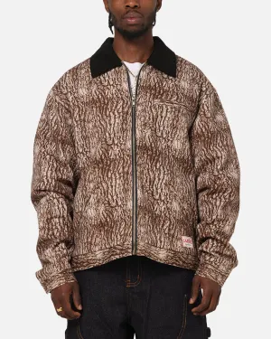 Carre Canvas Jacket Tree Bark Storm Proof Cold Wind