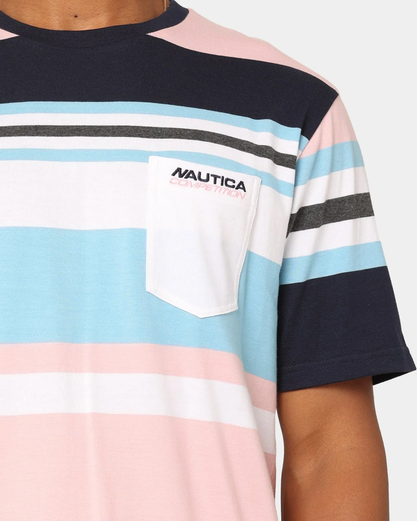Nautica Fundy T-Shirt Multi-Coloured NonIrritatingTags Versatile Option