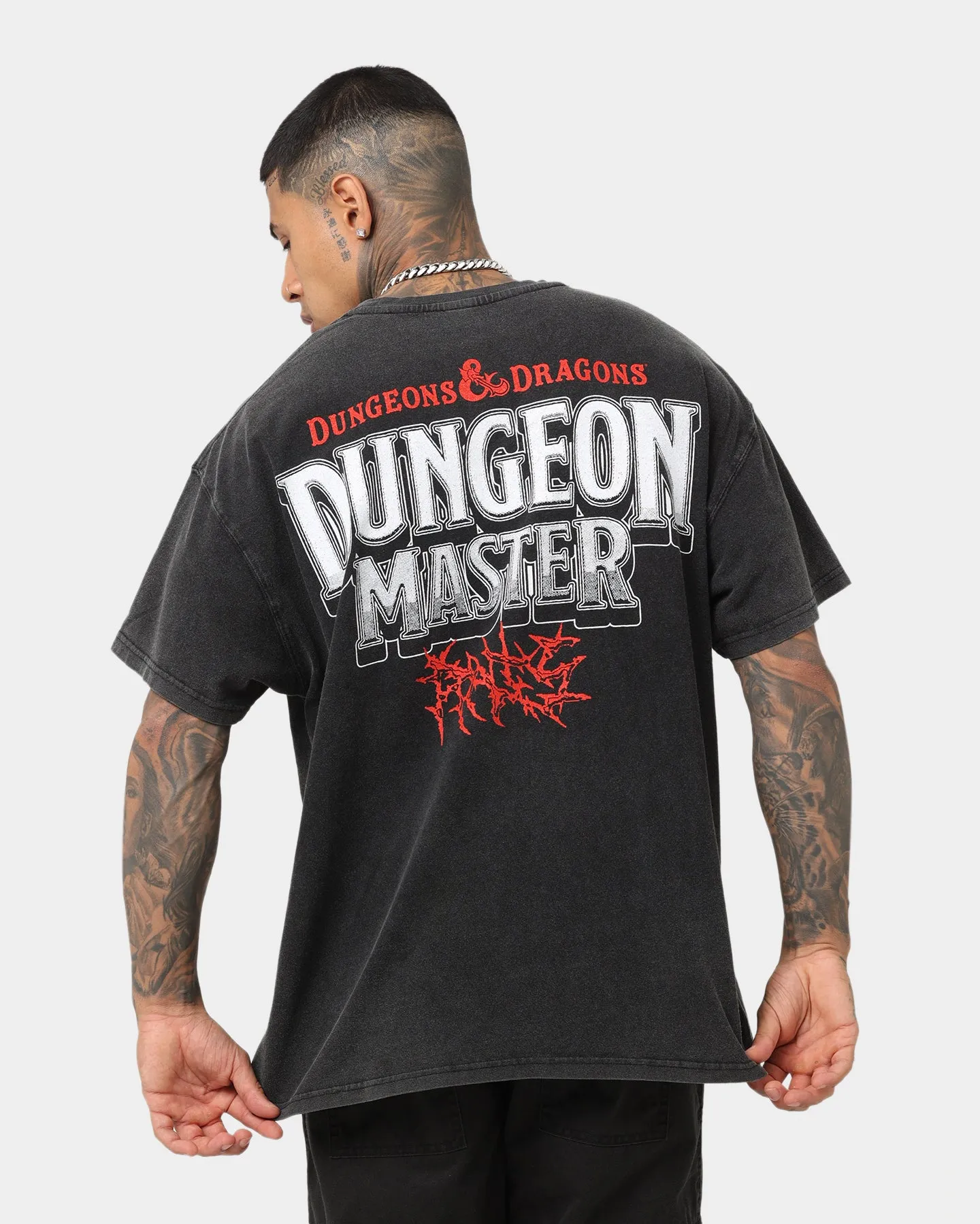 Rats Get Fat X Dungeons And Dragons Vecna Premium Vintage T-Shirt Black Everyday Fashion