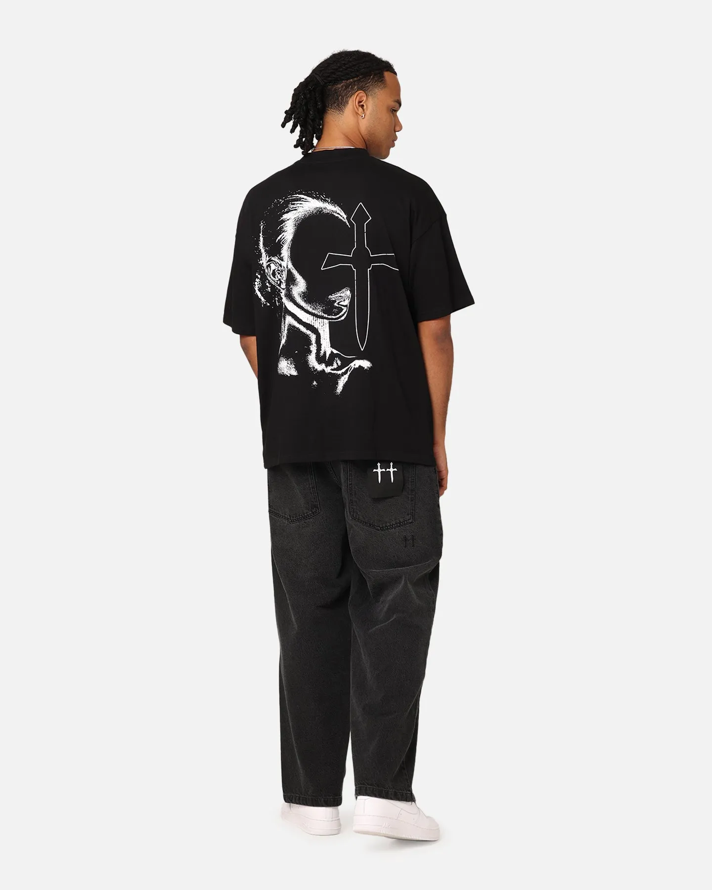 Saint Morta Faceless Muse T-Shirt Black Unisex versatility Stylish Layering