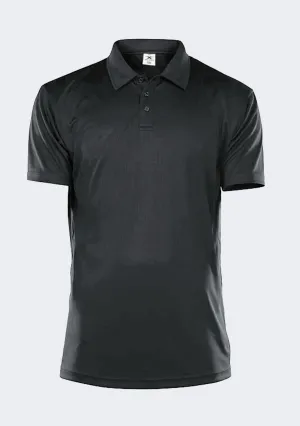 Stylish Collar Xblades Men's Stock Range Polo Dark Grey