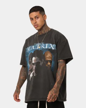 Comfy Essentials Wear American Thrift X The Matrix Heavyweight Vintage T-Shirt Black Wash