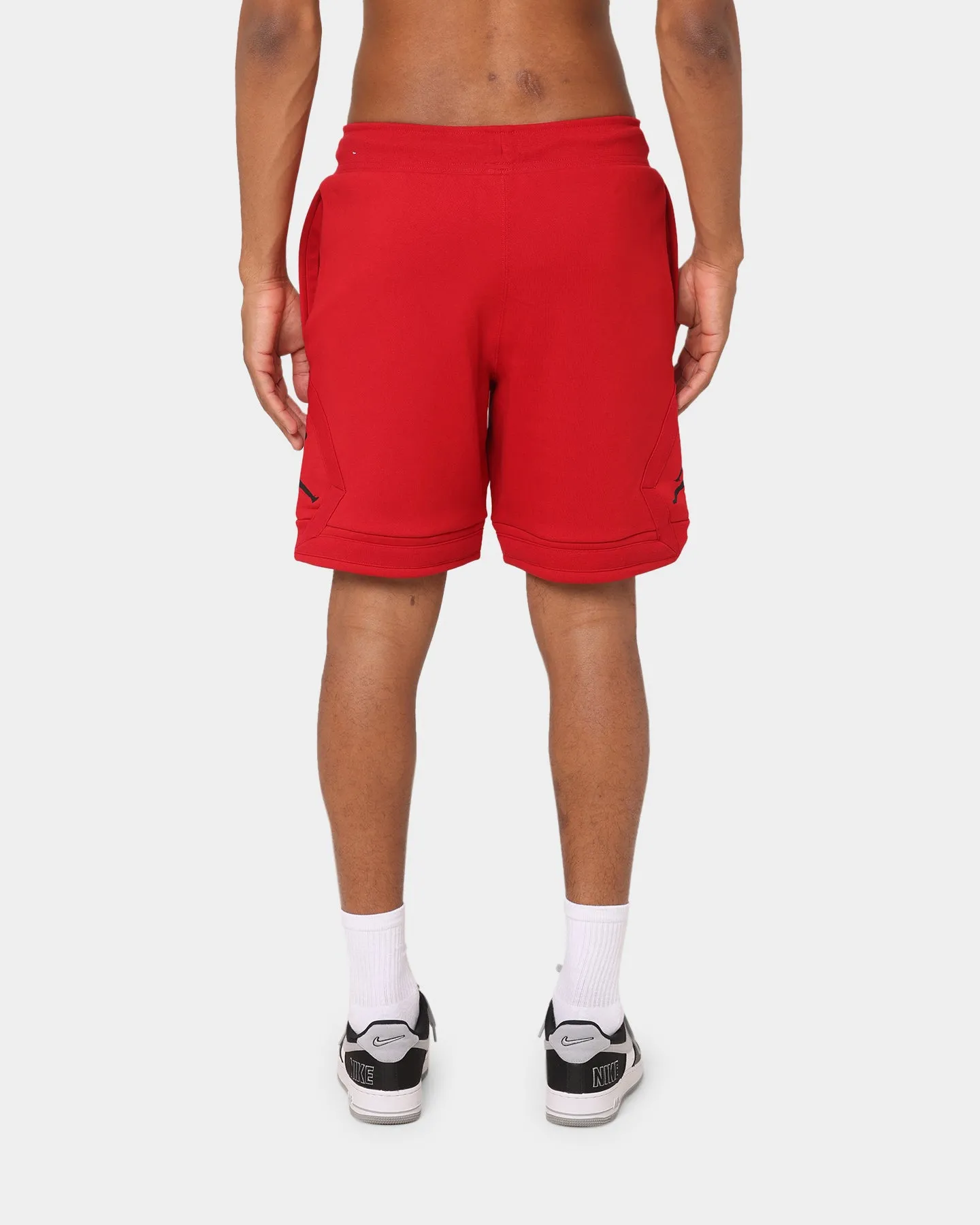 Jordan Essential Fleece Diamond Shorts Gym Red/Black No Slip Gripper baseball uniform