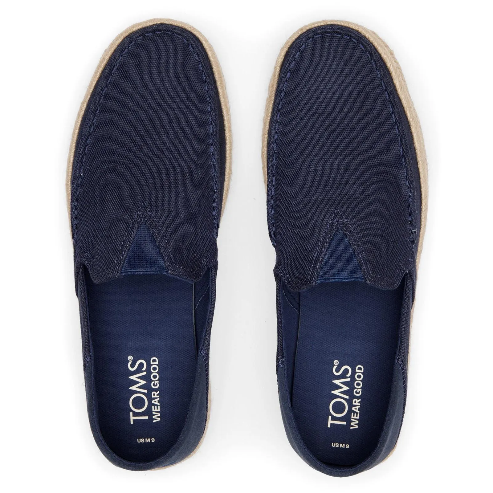 Hiking Mood TOMS Mens Alonso Loafer Rope Navy