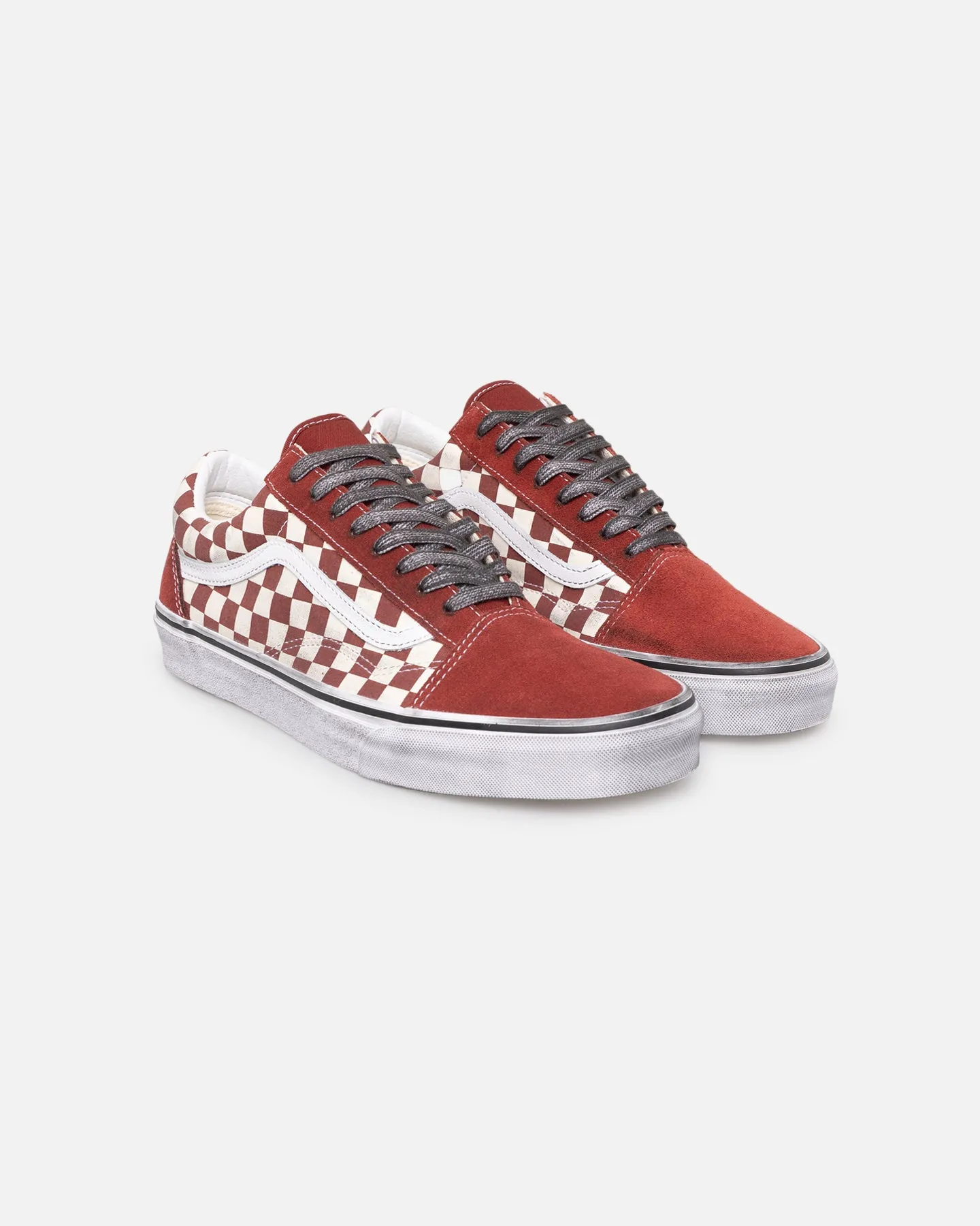 Vans Old Skool Stressed Red/White Neo Pop Smooth ride