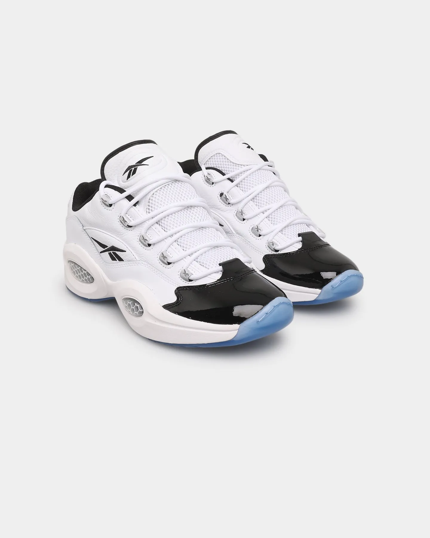 Stone Gray Reebok Question Low White/Black