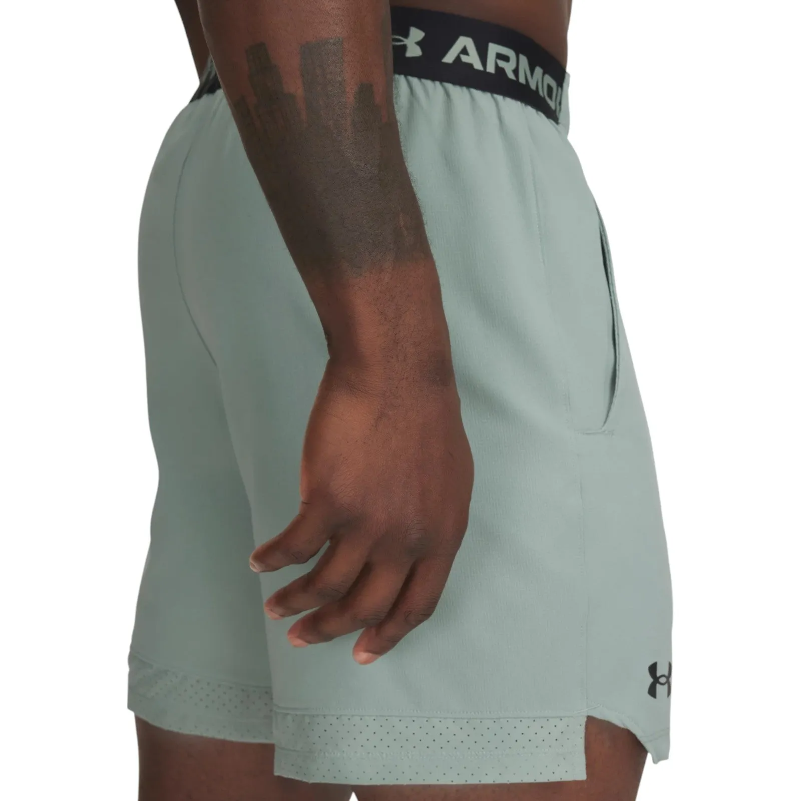 Under Armour Vanish Mens 6" Fitted Woven Shorts Flexible Mobility