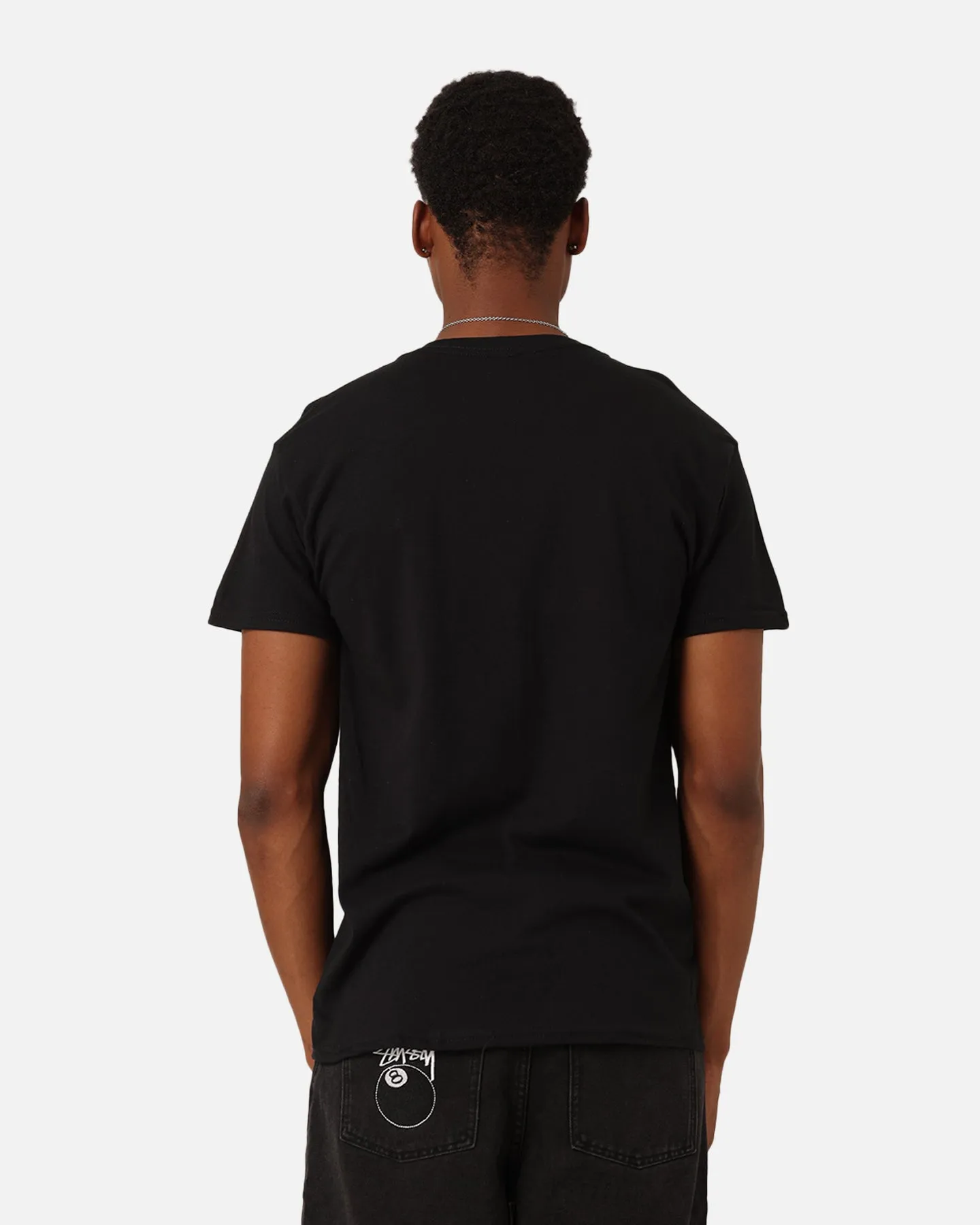 Sporty Layer Holiday Wear Emperor Apparel Signature T-Shirt Black