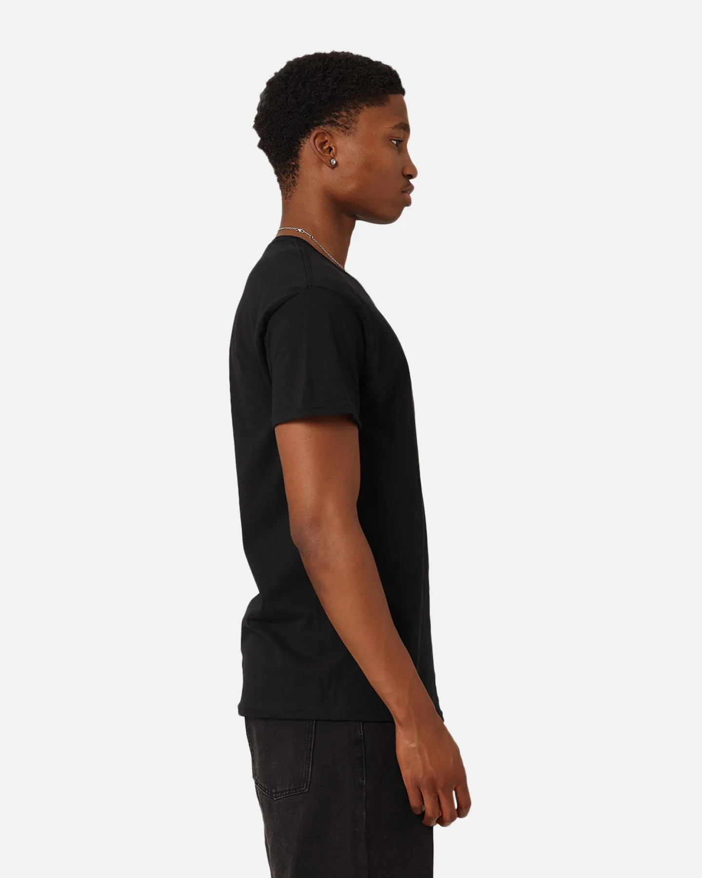 Bold colors Chill Wear Emperor Apparel Signature T-Shirt Black