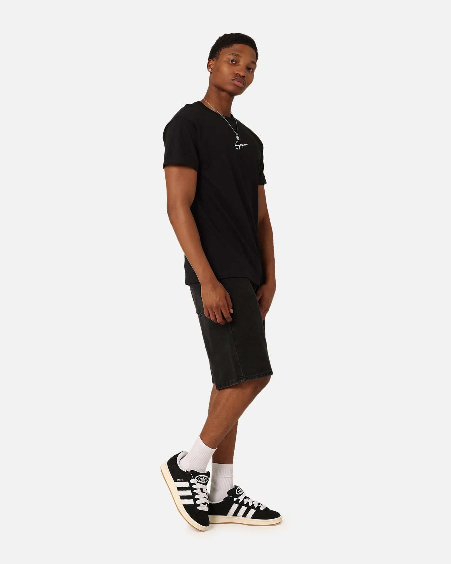 Emperor Apparel Signature T-Shirt Black Functional Wearable Glossy Look