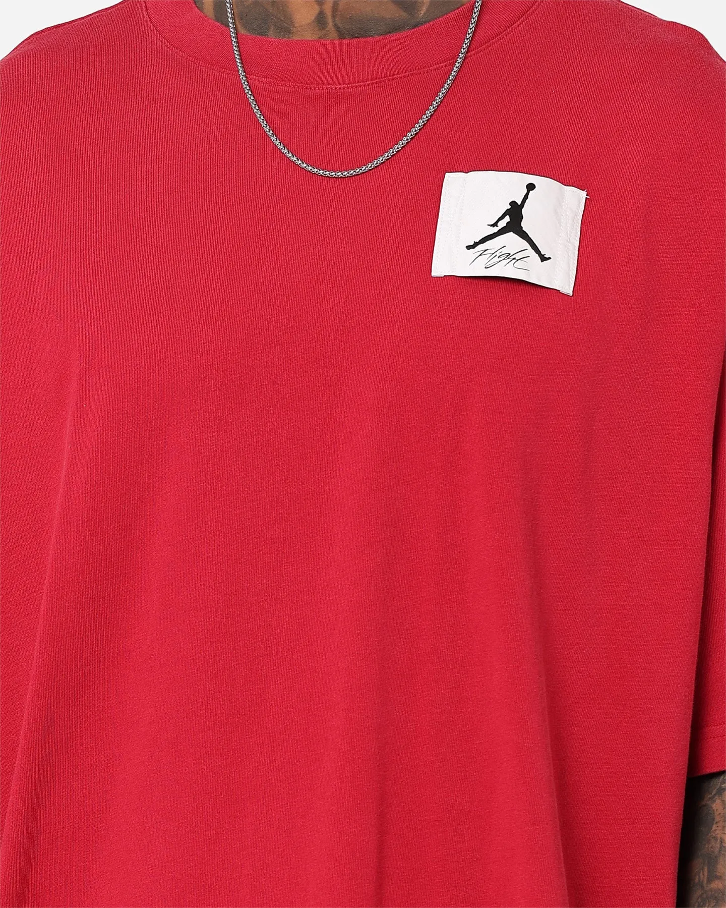 Relaxed Vibes Jordan Flight Essentials Oversized T-Shirt Cardinal Red