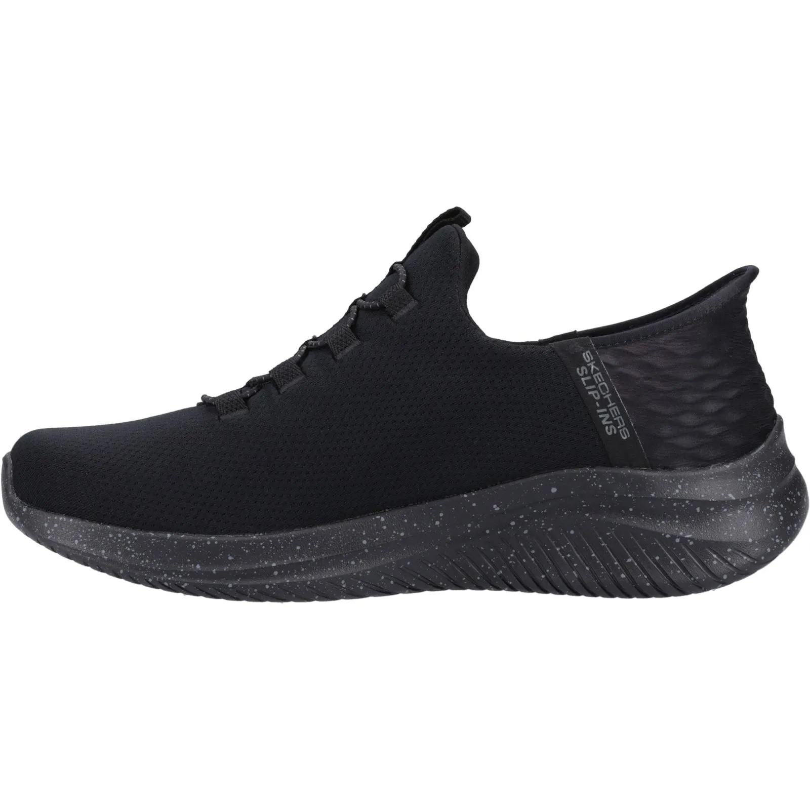Skechers Mens Ultra Flex 3.0 - Right Away Wide Trainer Black Light Core