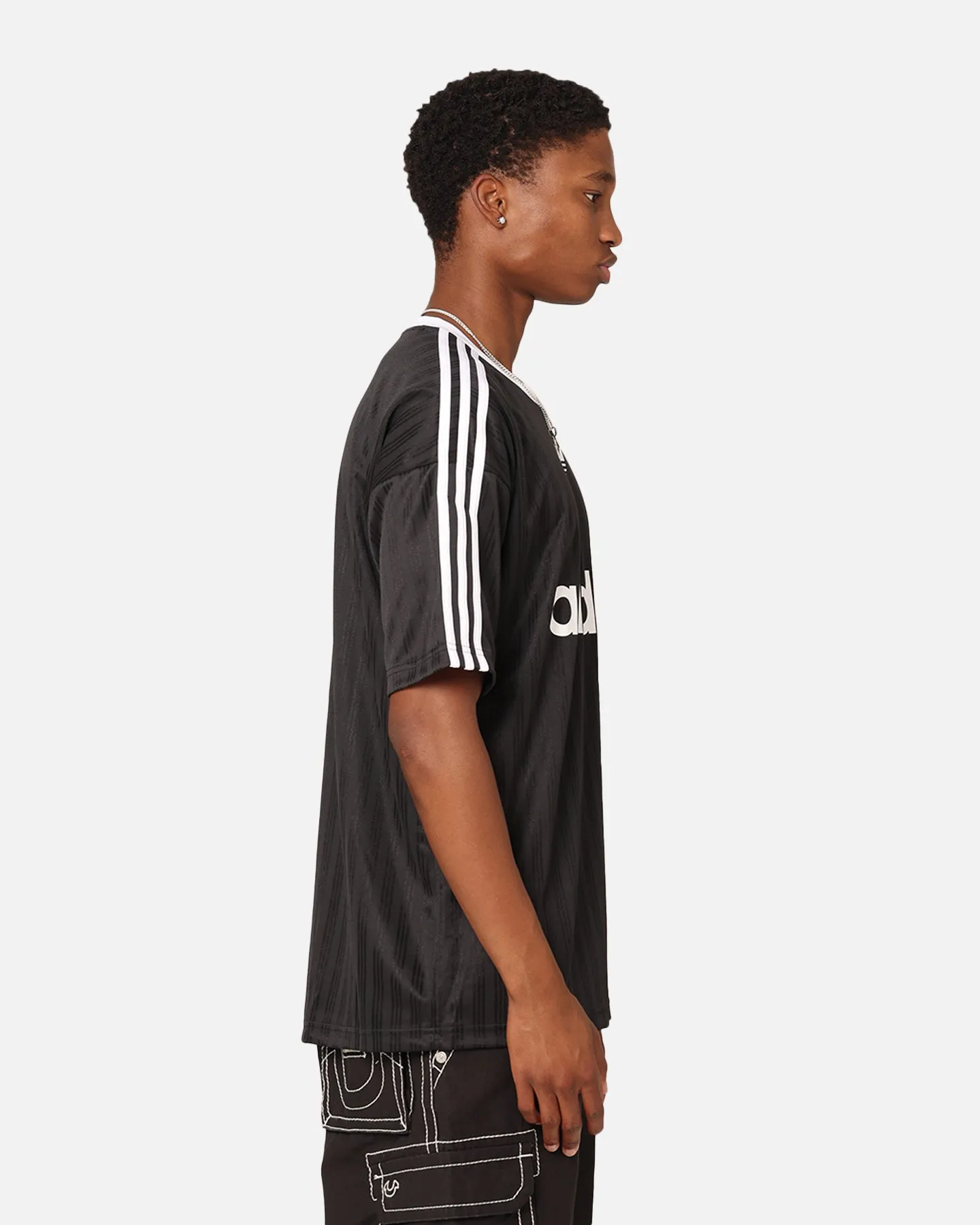 Picnic Quick Dry Material Adidas Adicolour T-Shirt Better Black/White