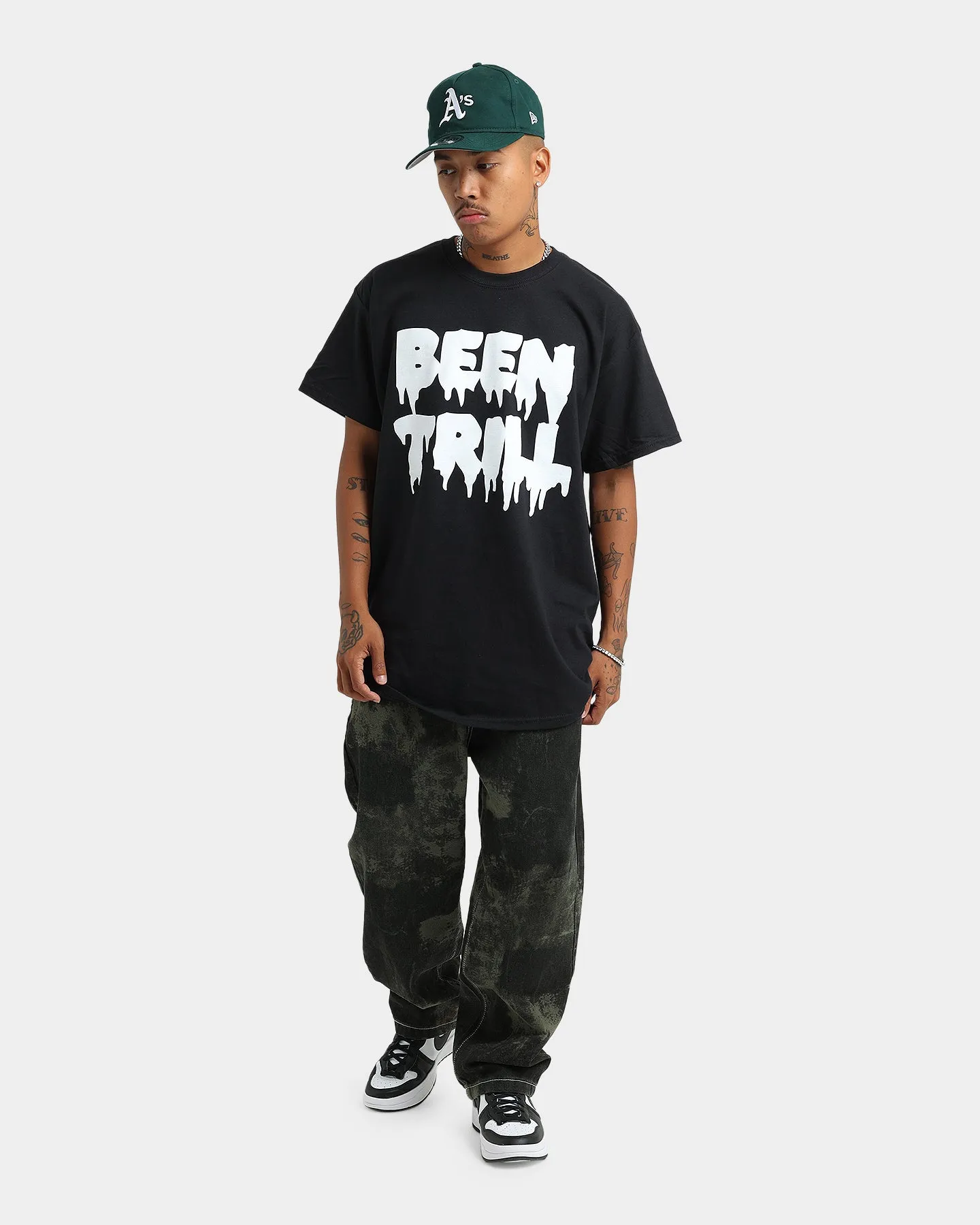 Comfortable All Day Wear BEEN TRILL Drip T-Shirt Black